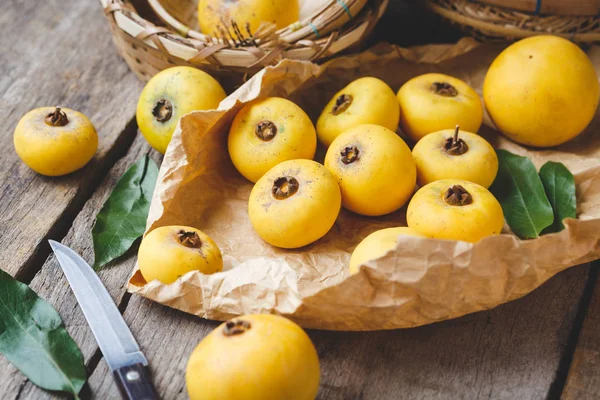 Frutos Maçã Dourada Diospyros Decandra — Fotografia de Stock