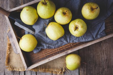 Taze Asya armut meyve Vietnam