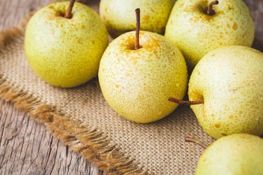 Taze Asya armut meyve Vietnam