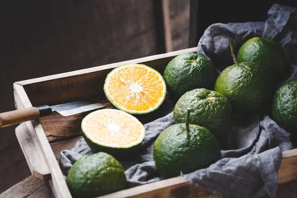 Kral mandalina meyve portakal dilimleri