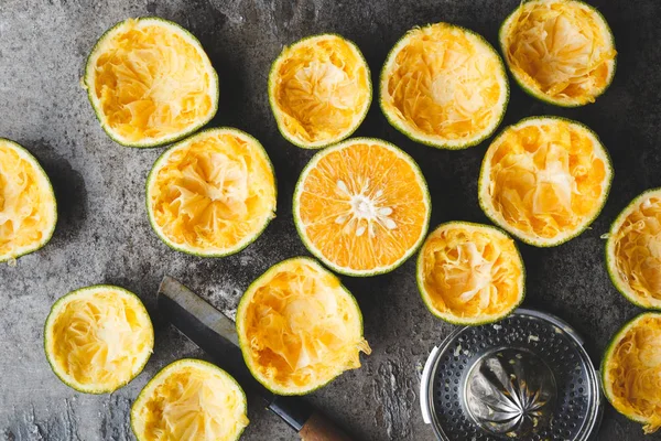 Kral mandalina meyve portakal dilimleri