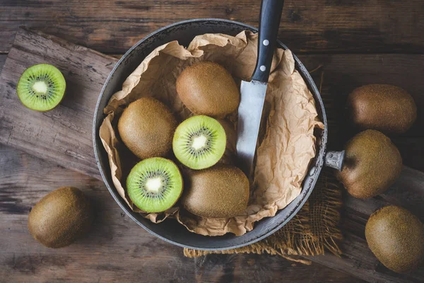 Quivi Fresco Fruta Saudável Para Comer Suco — Fotografia de Stock