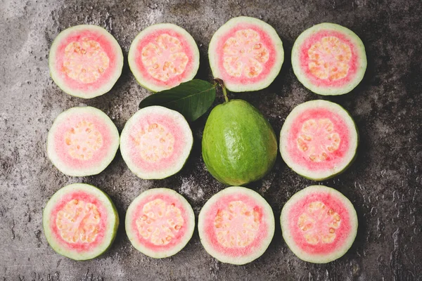 Guava Fresco Uma Fruta Especial Ásia — Fotografia de Stock