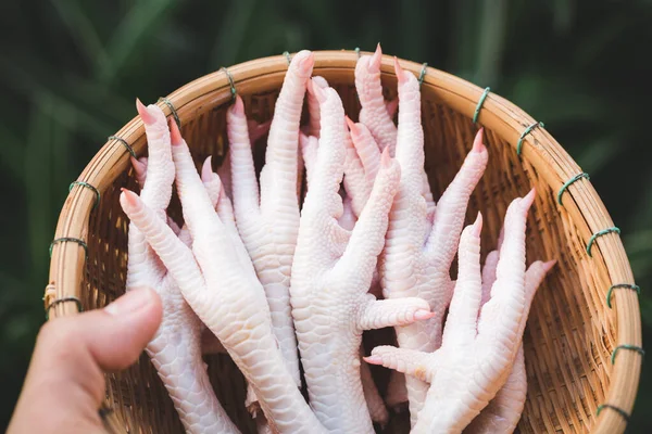 Hühnerfüße Zutat Zum Kochen — Stockfoto