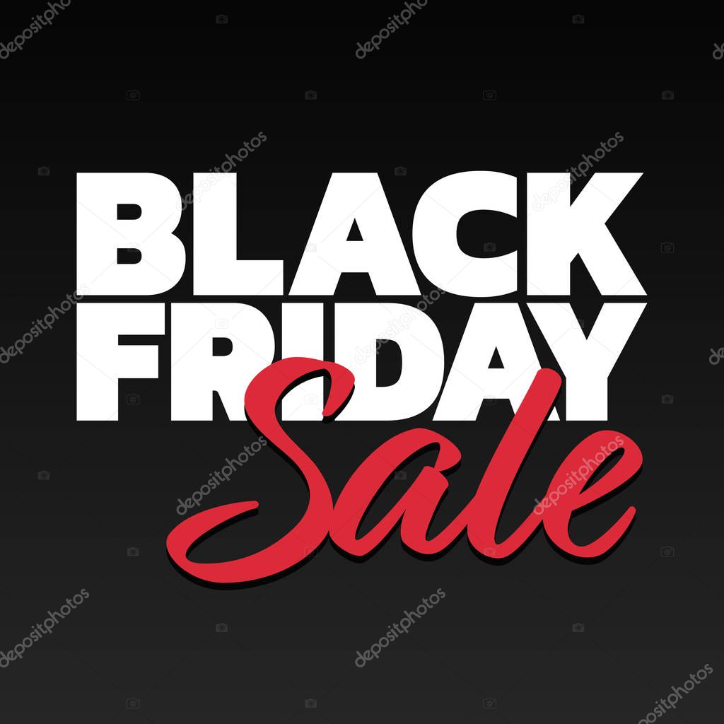 Black Friday Sale Tag