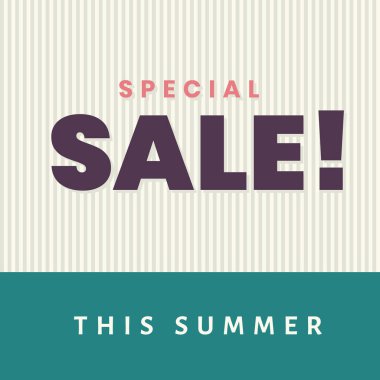 Satış ve indirim etiketi