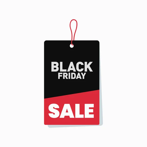 Black Friday Sale Tag — Stock Vector