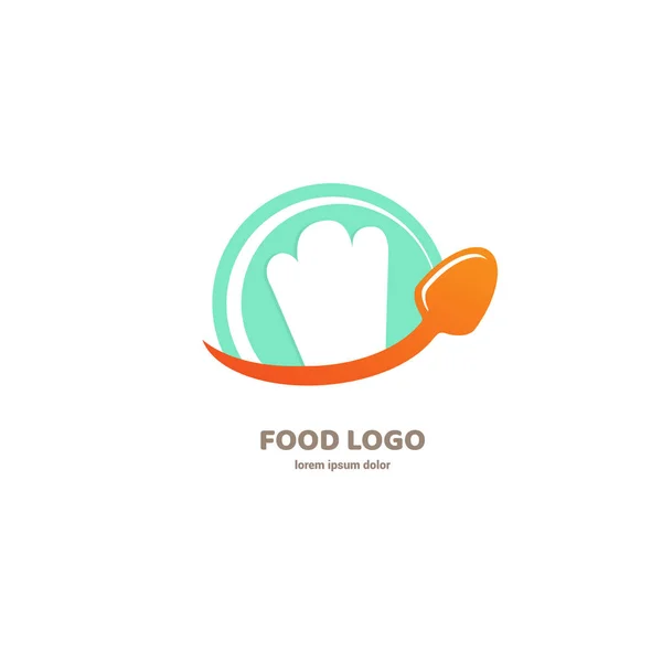 Illustration Design Logotype Cuisine Affaires Icône Web Nutrition Vectorielle — Image vectorielle