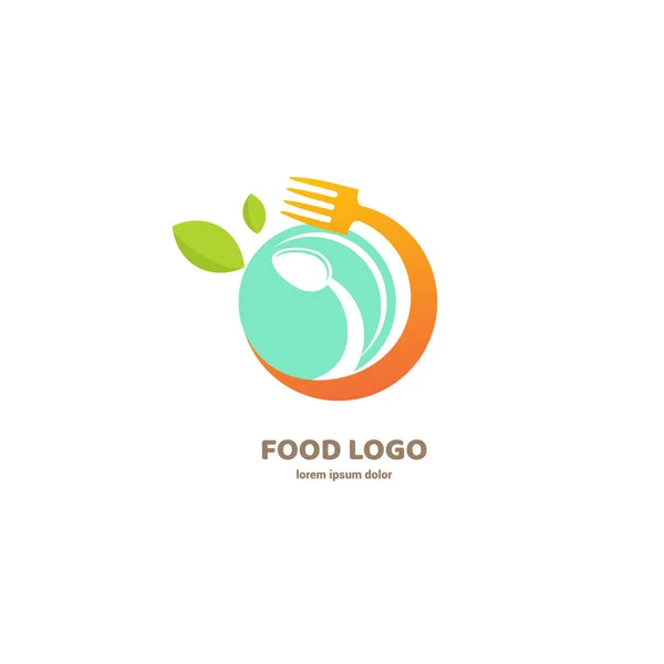 Illustration Design Logotype Business Cooking Vector Nutrition Web Icon — Stock Vector