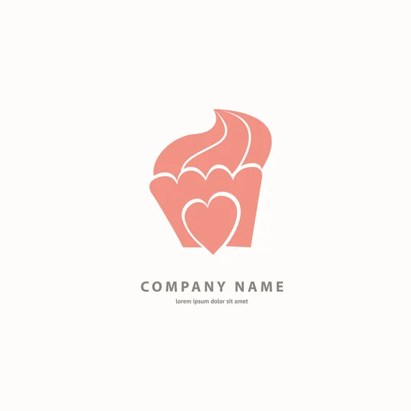 Diseño Ilustración Tienda Caramelos Logotipo Dibujos Animados Vector Icono Dulce — Vector de stock