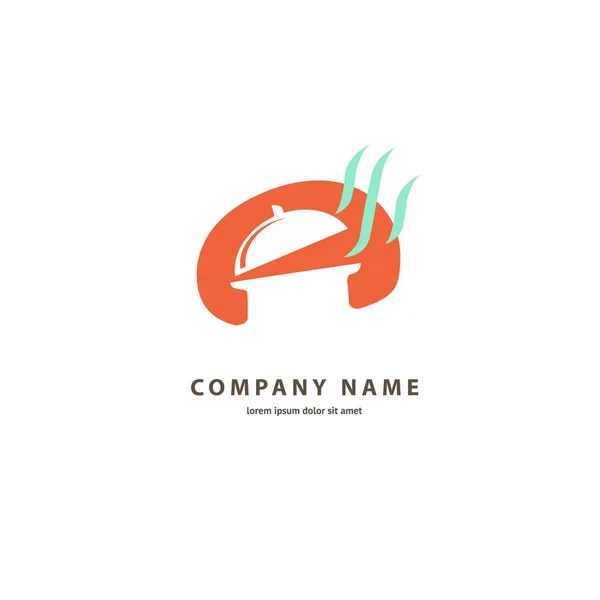 Ilustracja Projekt Logotypu Firmy Gotowania Ikony Www Odżywianie Wektor — Wektor stockowy