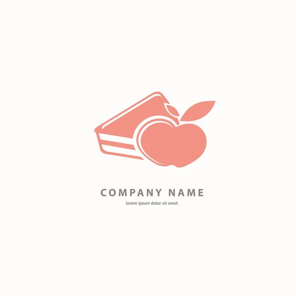 Diseño Ilustración Tienda Caramelos Logotipo Dibujos Animados Vector Icono Dulce — Vector de stock