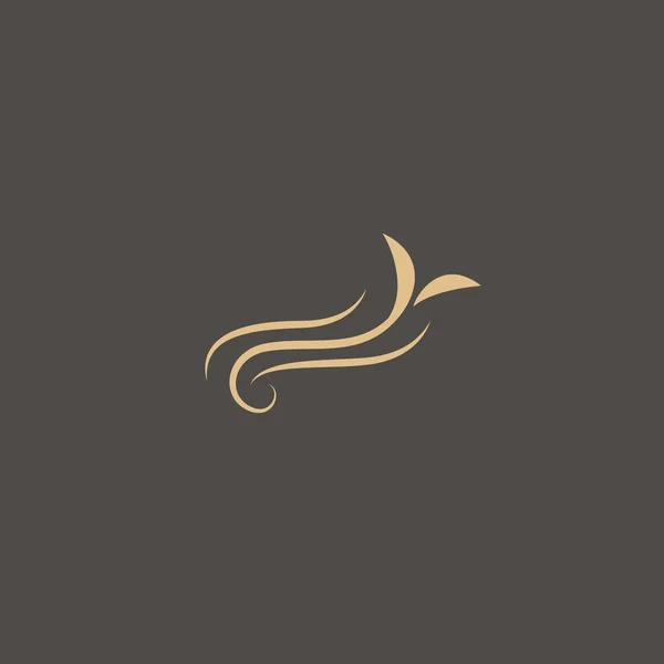 Bijoux Royaux Hôtel Logo Premium Illustration Design Resort Restaurant — Image vectorielle