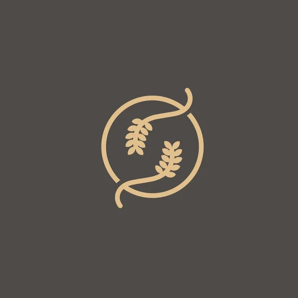 Королівські Прикраси Готель Преміум Логотип Курорт Ресторан Дизайн Рисунку — стоковий вектор