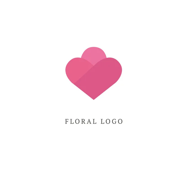 Vektorillustration Grafisk Design Redigerbara Design Blommig Logotyp Flower Wedding Ikonen — Stock vektor