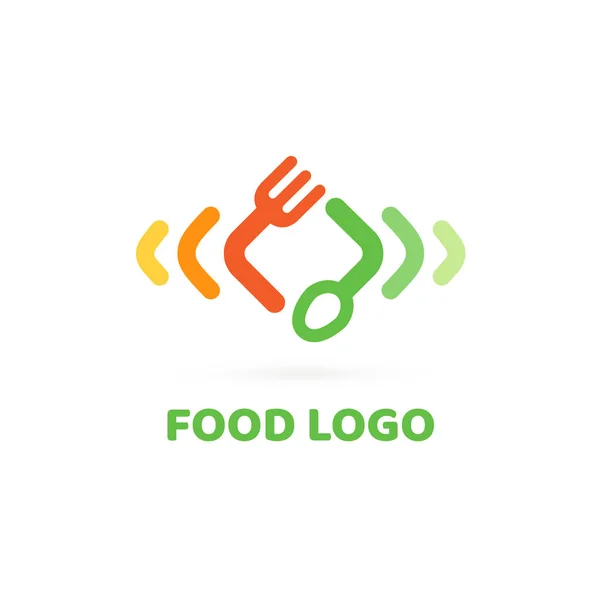Símbolo Gráfico Ícone Garfo Para Café Restaurante Negócio Culinária Rótulo — Vetor de Stock