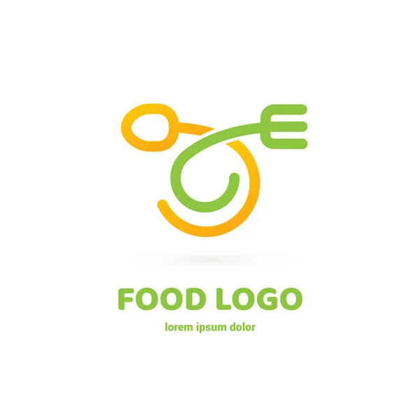 Fork Icono Gráfico Símbolo Para Café Restaurante Negocio Cocina Etiqueta — Archivo Imágenes Vectoriales