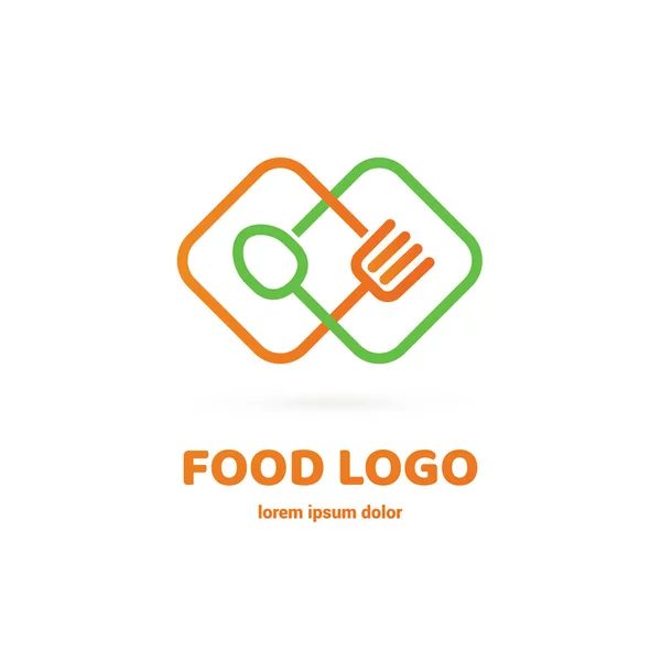 Graphic Fork Icon Symbol Cafe Restaurant Cooking Business Modern Catering — Stock Vector