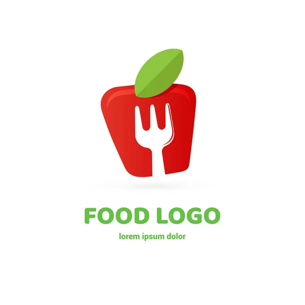 Logotipo Cozinha Design Vetorial Pictograma Comida Ícone Abstrato Cozinha —  Vetores de Stock