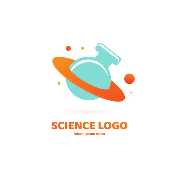 Wektor Wzór Logo Laboratorium Cząsteczka Piktogram Ikona Abstrakcja Chemia — Wektor stockowy
