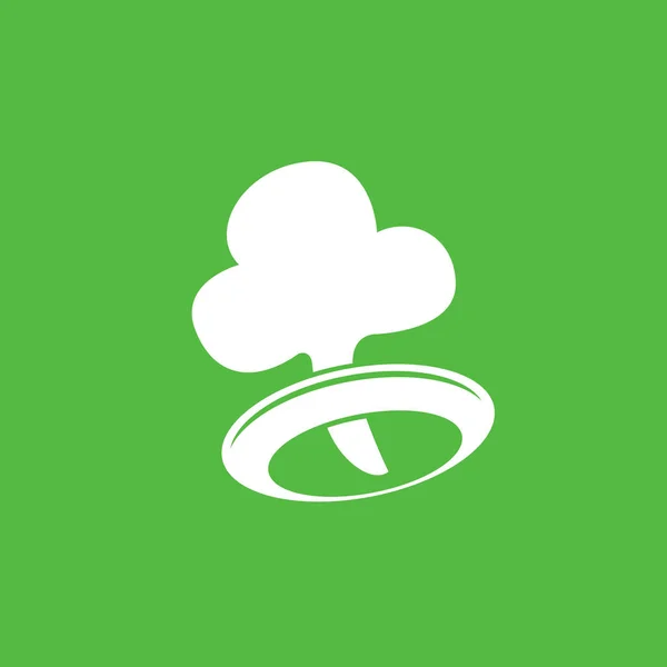 Illustrazione Progettazione Logotipo Business Eco Simbolo Icona Web Dell Albero — Vettoriale Stock
