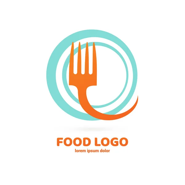 Ilustración Diseño Del Logotipo Restaurante Cafetería Tienda Comestibles Vector Icono — Vector de stock