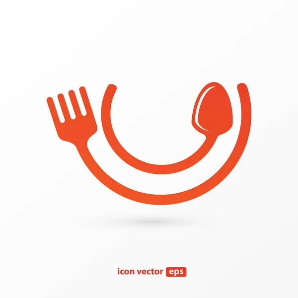 Illustration Design Des Logos Restaurant Café Lebensmittelgeschäft Vektor Menü Web — Stockvektor