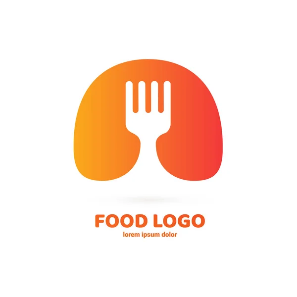 Illustration Design Logotyp Restaurang Café Livsmedelsbutik Vektor Web Menyikonen — Stock vektor