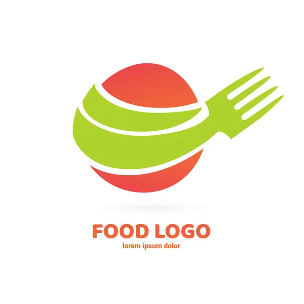 Ilustración Diseño Del Logotipo Restaurante Cafetería Tienda Comestibles Vector Icono — Vector de stock