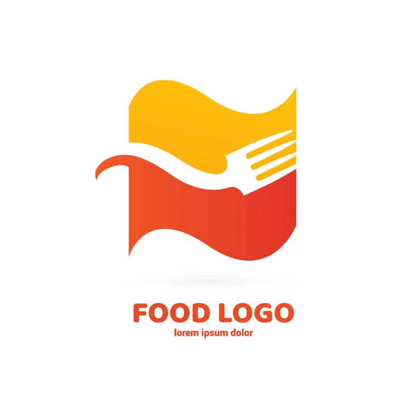 Ilustración Diseño Del Logotipo Restaurante Cafetería Tienda Comestibles Vector Icono — Vector de stock