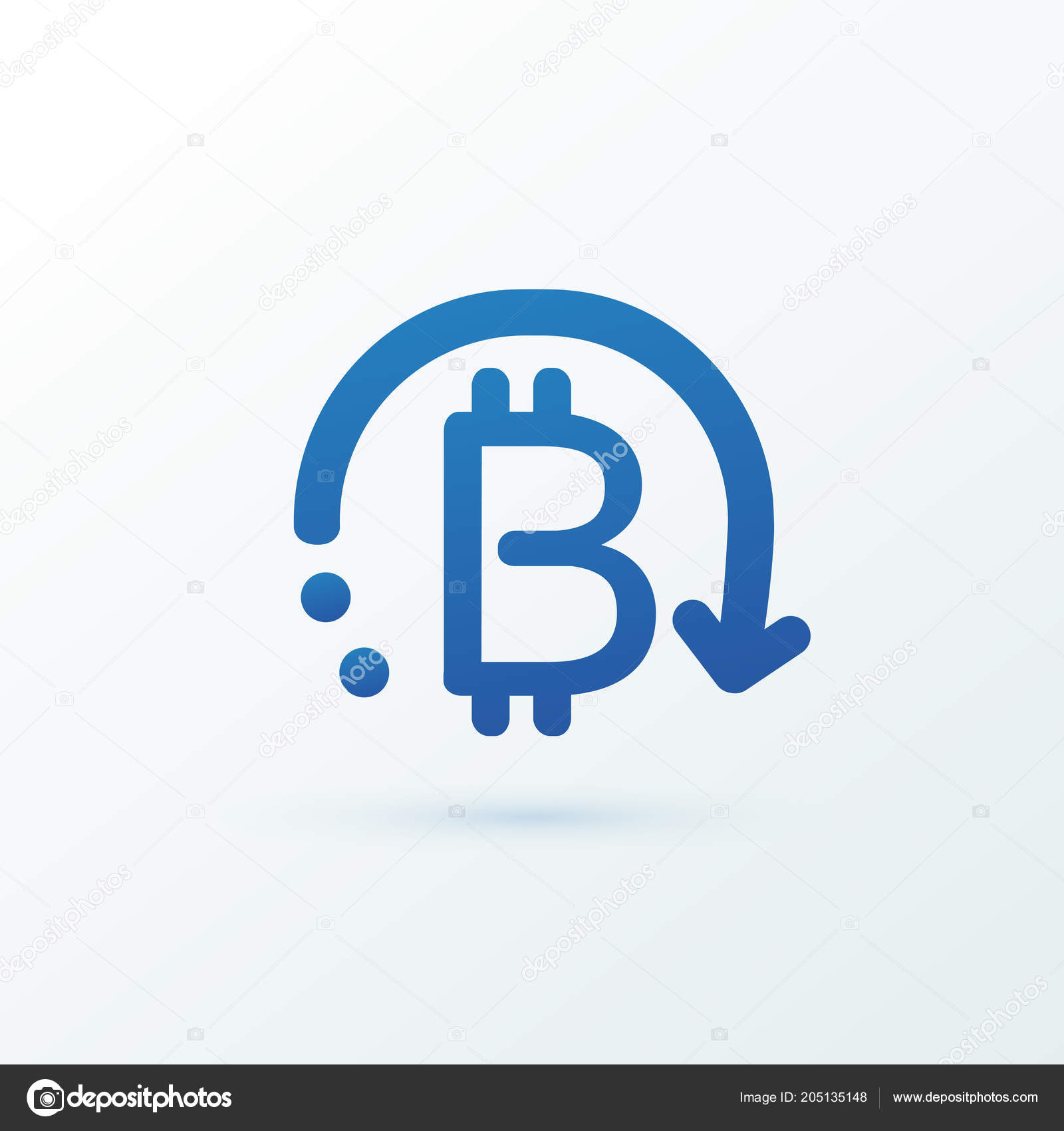 矢量设计徽标金融和电子商务比特币象形文字虚拟货币抽象图标图库矢量图©zuki-uki 205135148