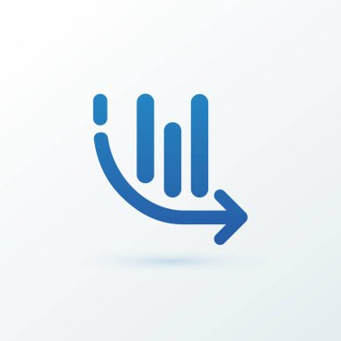 Vektör tasarım logo çekiç ve ok. Mahkeme piktogram, avukat soyut simgesi