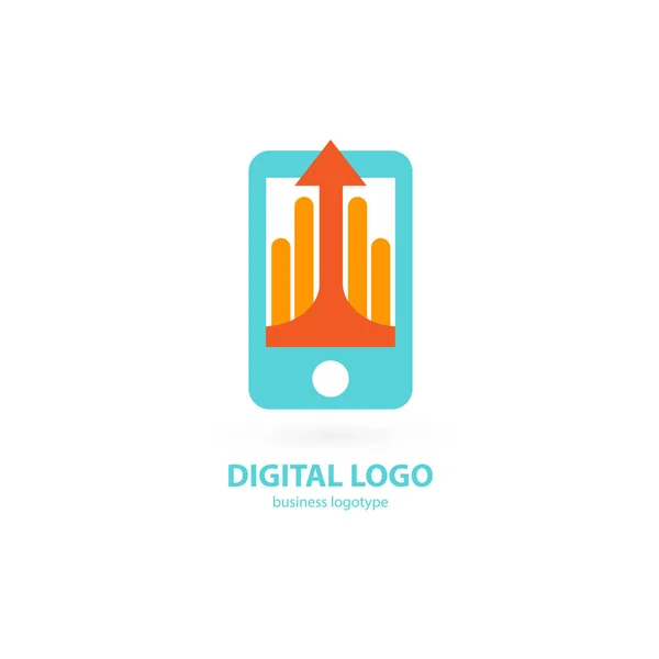 Ilustración Diseño Del Logotipo Del Negocio Marketing Web Vector Hombre — Vector de stock