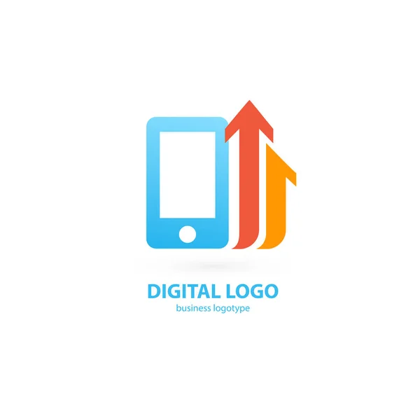 Illustration Design Logotype Business Web Marketing Vecteur Homme Heureux Icône — Image vectorielle