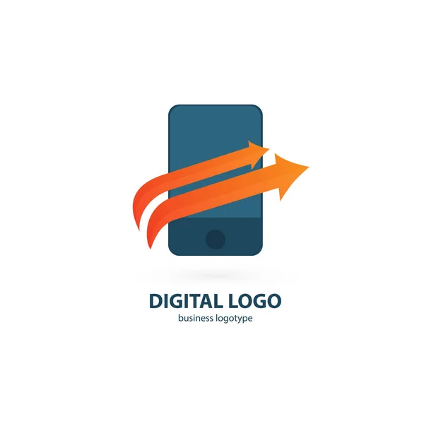 Illustration Design Logotype Business Web Marketing Vector Happy Man Web — Stock Vector