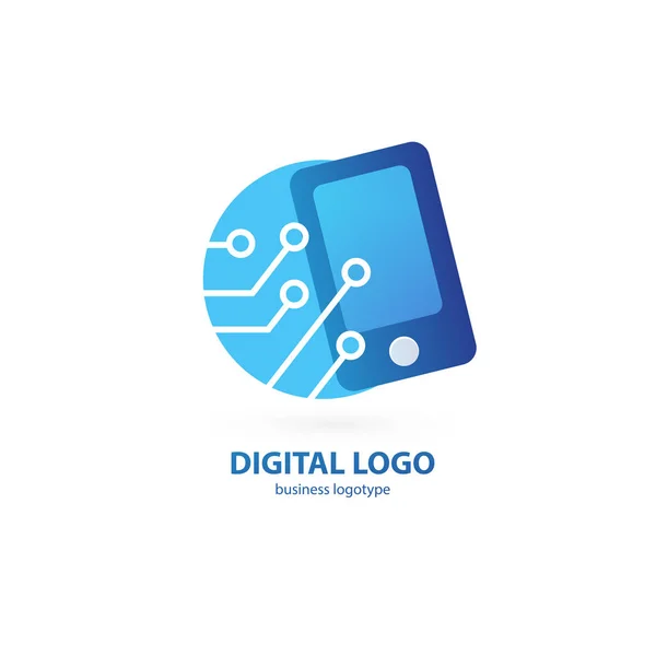 Illustration Design Des Logos Business Web Marketing Vektor Glücklich Mann — Stockvektor