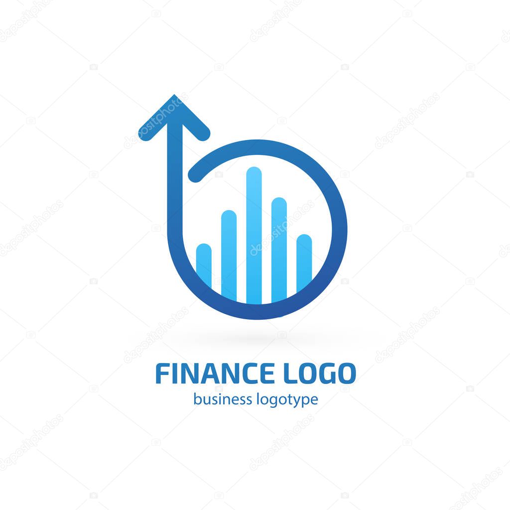 Vector design logo hammer and arrow. Court pictogram, lawyer abstract icon