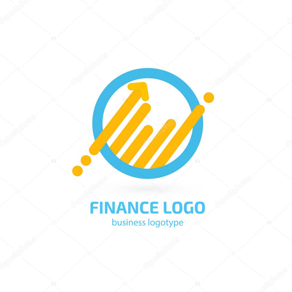 Vector design logo hammer and arrow. Court pictogram, lawyer abstract icon