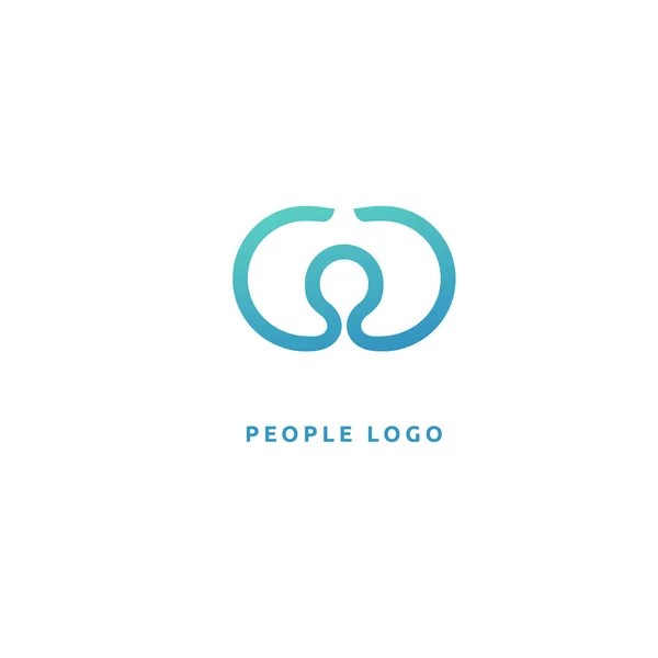 Ilustración Vectorial Diseño Gráfico Diseño Editable Persona Activa Con Logotipo — Vector de stock