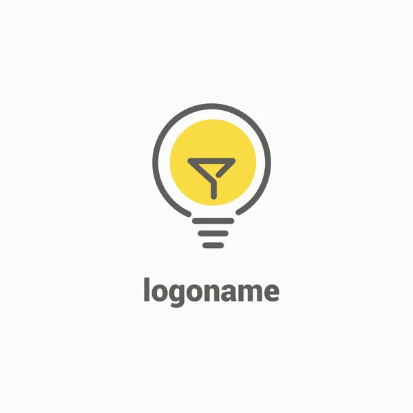 Vektör çizim, grafik tasarım düzenlenebilir. İlham, yaratıcı, yenilik, enerji, elektrik web simgesi.