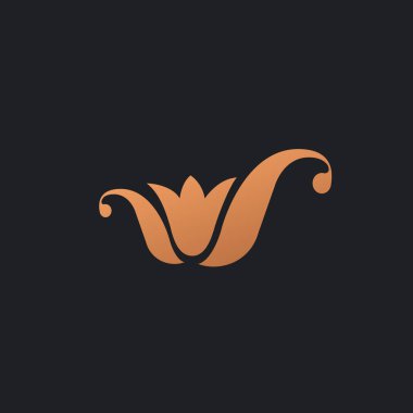 Kraliyet takı, Yoga, Premium Logo. Resort ve restoran tasarlamak