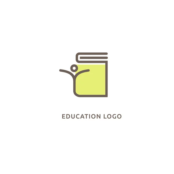 Vector Illustration Graphic Design Editable Design Man Book Web Icon — Stock Vector