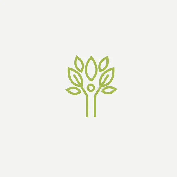 Λογότυπο του αφηρημένου χαρακτήρα εικονίδιο φορέα σχεδιασμού. υγιεινά τρόφιμα, spa, επαγγελματίες, οικολογία, διατροφή λογότυπο φορέα — Διανυσματικό Αρχείο