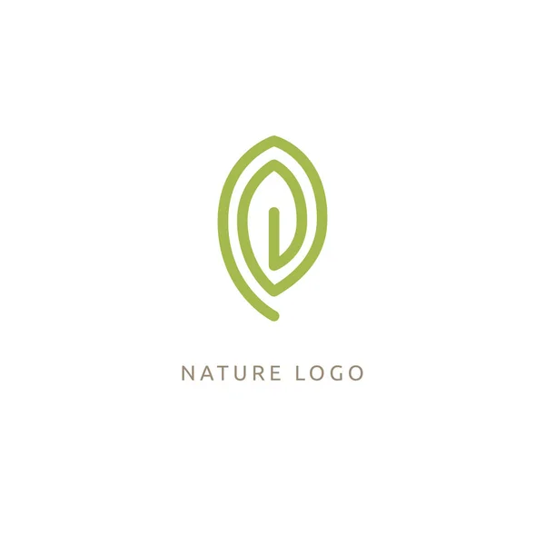 Icône Concept Plant Logotype Illustration Vectorielle Conception Modifiable — Image vectorielle