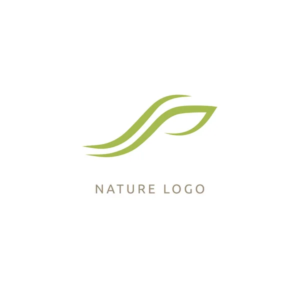 Plant Logotype Concept Icon Vector Illustration Editable Design — Stock Vector