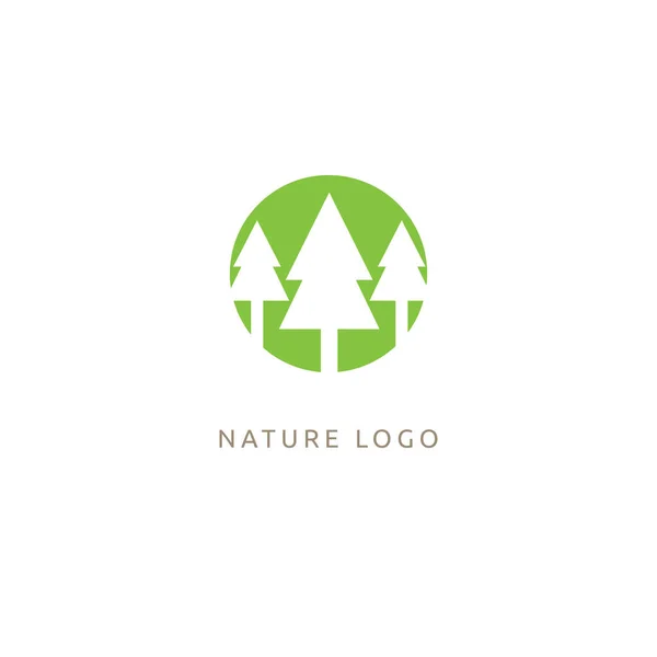 Ilustração Vetorial Árvore Design Editável Abeto Ícone Madeira Oakweb — Vetor de Stock