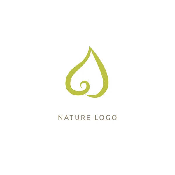 Ícone Conceito Planta Logotipo Ilustração Vetorial Design Editável — Vetor de Stock