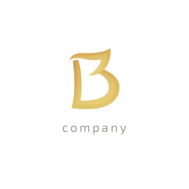 B harfi vektör logosu. Vintage amblem ve logo. İş işareti, kimlik, etiket, Restoran, otel Madalyası. Vektör düğün çizim.