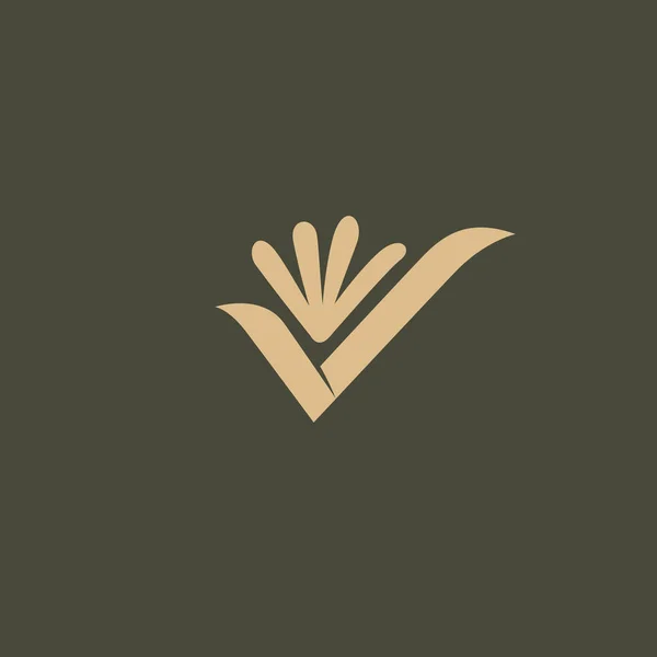 Bijoux Royaux Yoga Logo Premium Illustration Design Resort Restaurant — Image vectorielle