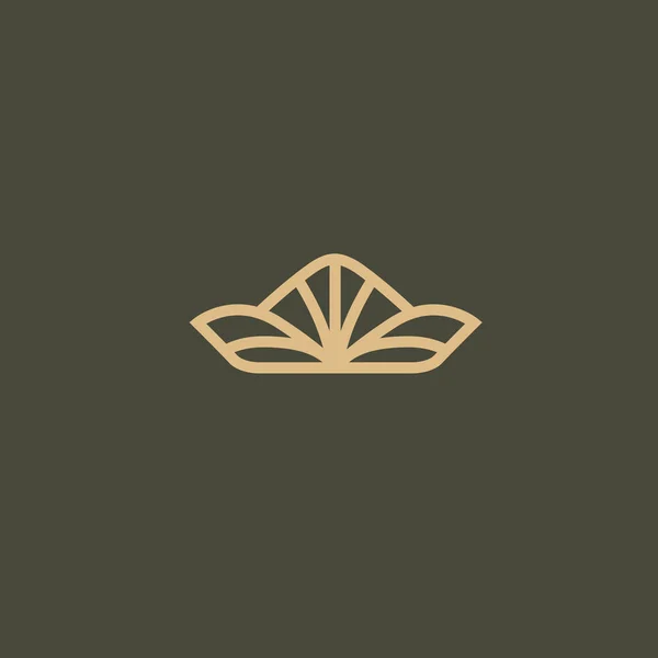 Jóias Reais Yoga Logotipo Premium Resort Restaurante Ilustração Design —  Vetores de Stock